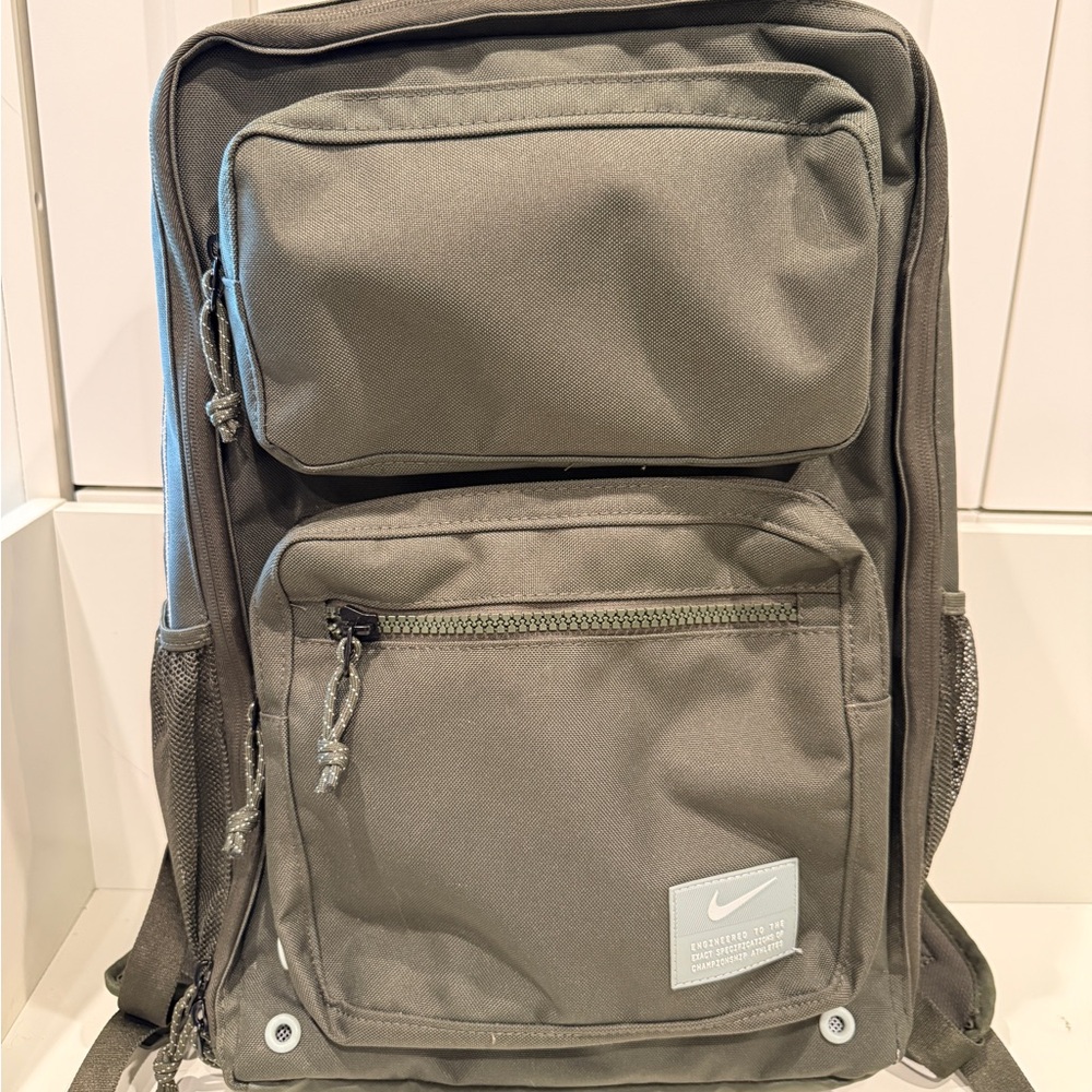 Nike Olive Backpack for Men - Picture 2 of 10